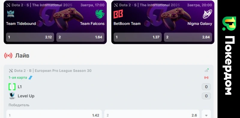 Личный кабинет игрока Покердом